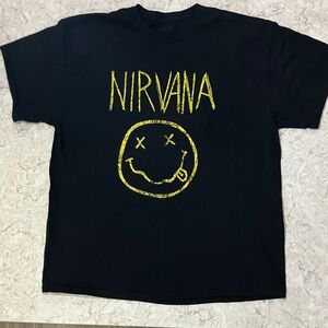 NIRVANA Black and Yellow Men’s XL, NWOT